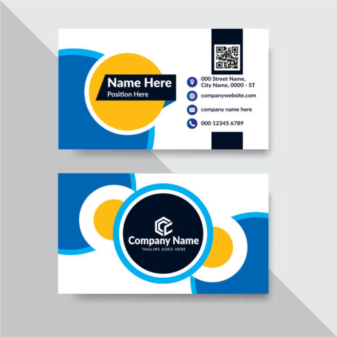 New Business Card Design Template cover image.