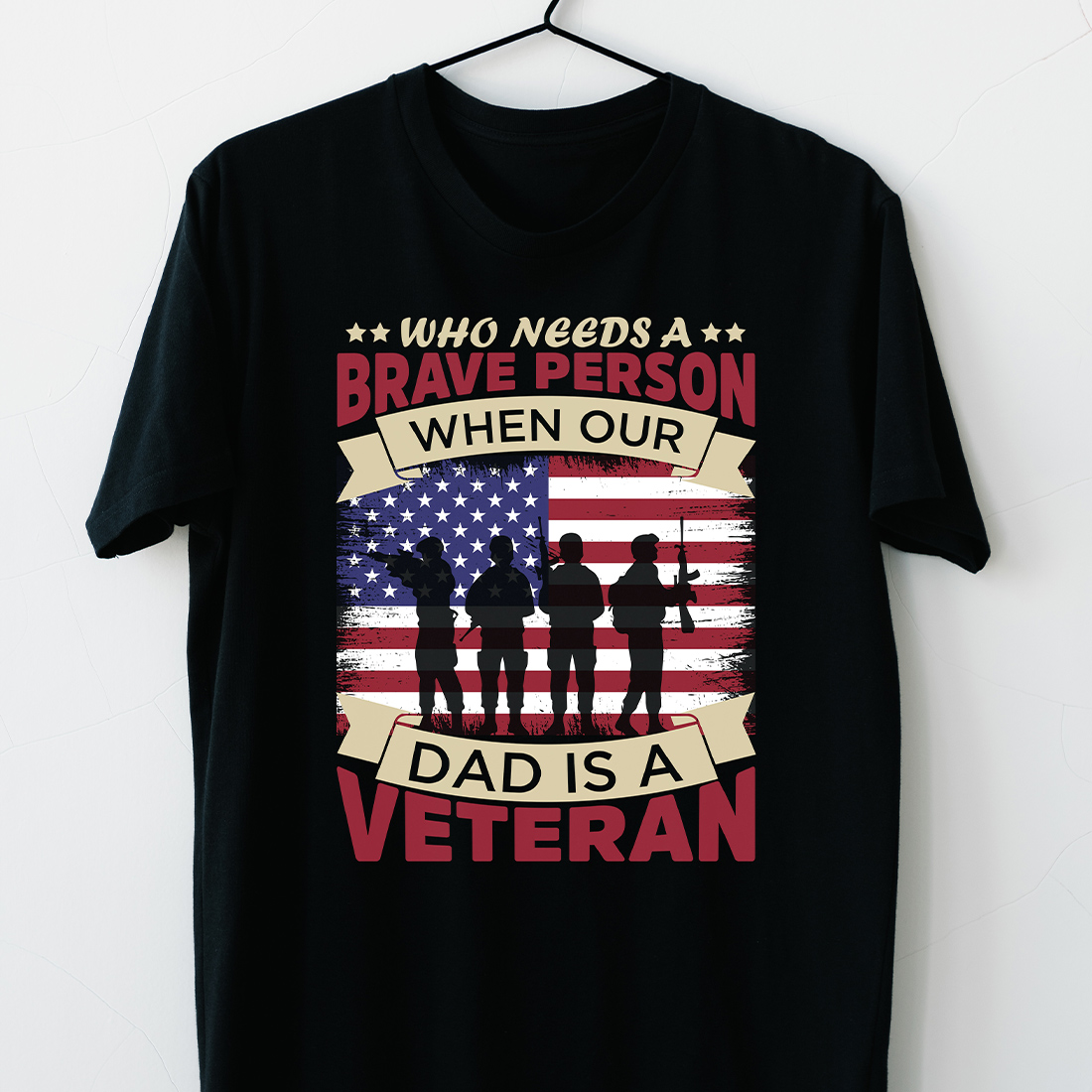 veteran t shirt cover image.