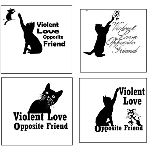 Violent lover cat cover image.