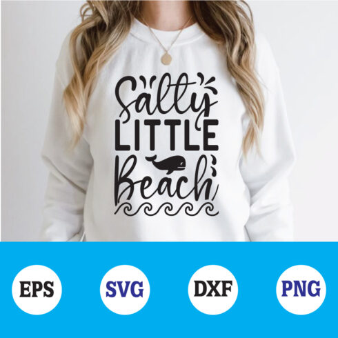 salty little beach svg cover image.