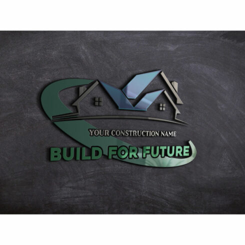 Construction logo design cover image.