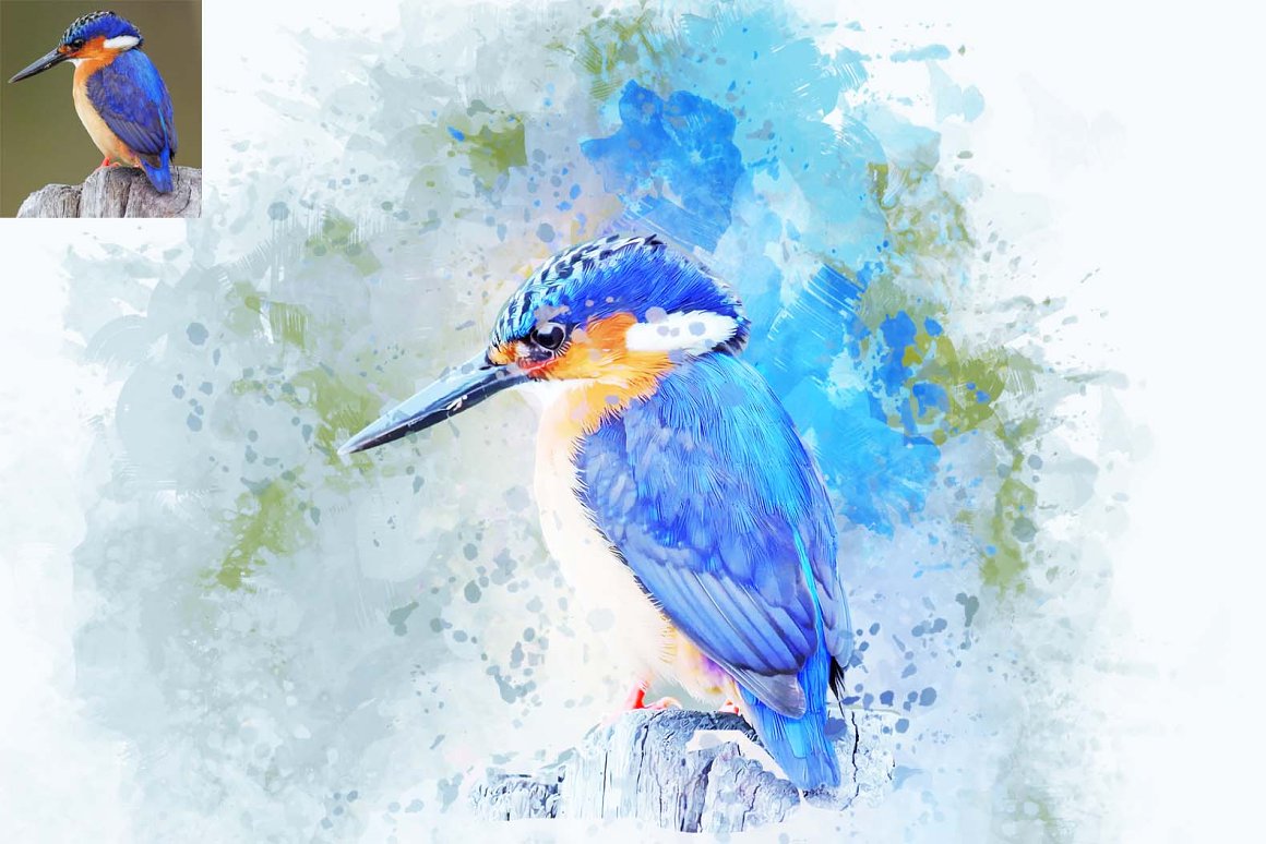 animal digital painting 07 671