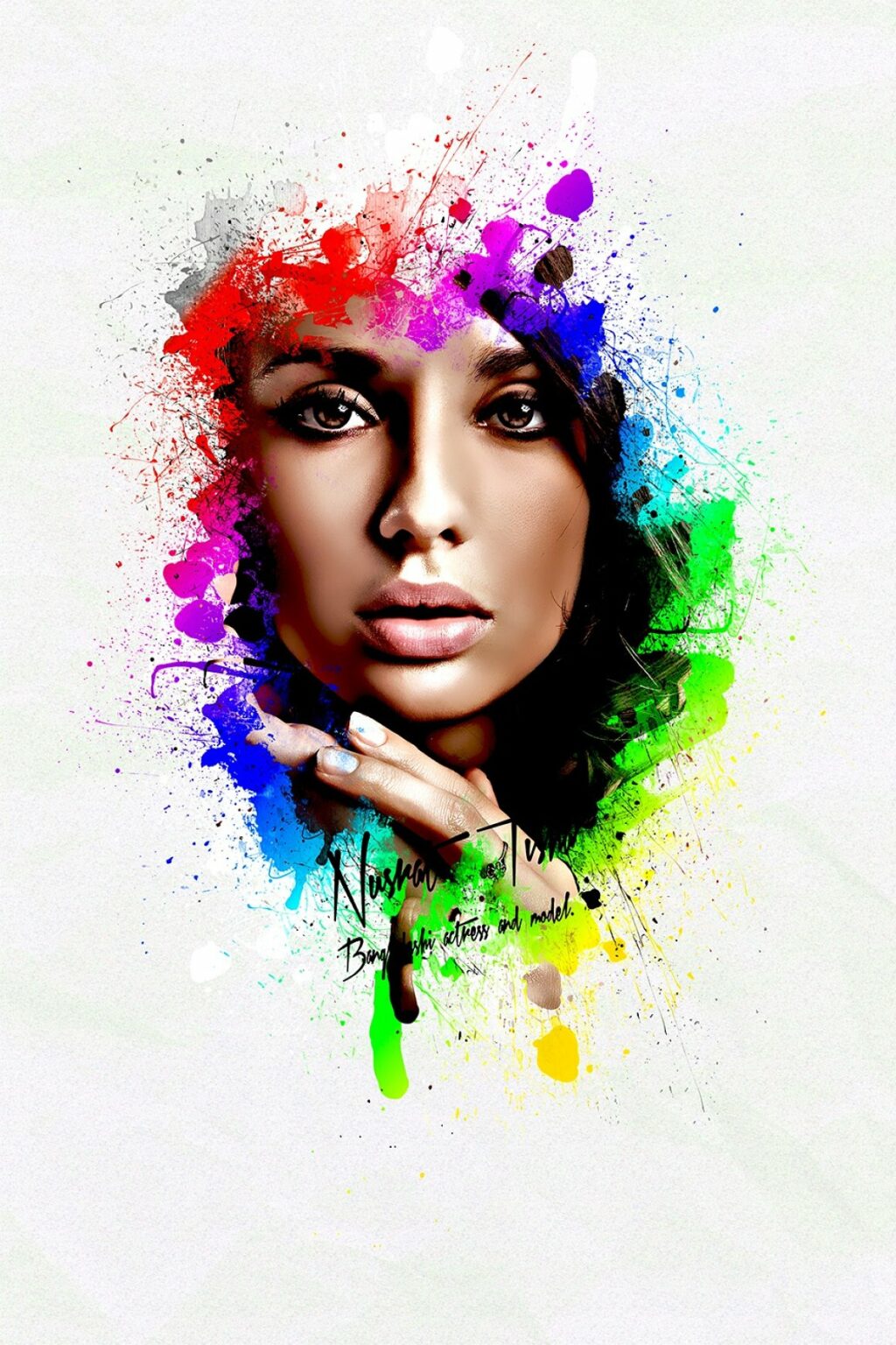 Art Stick Photo Template Design MasterBundles