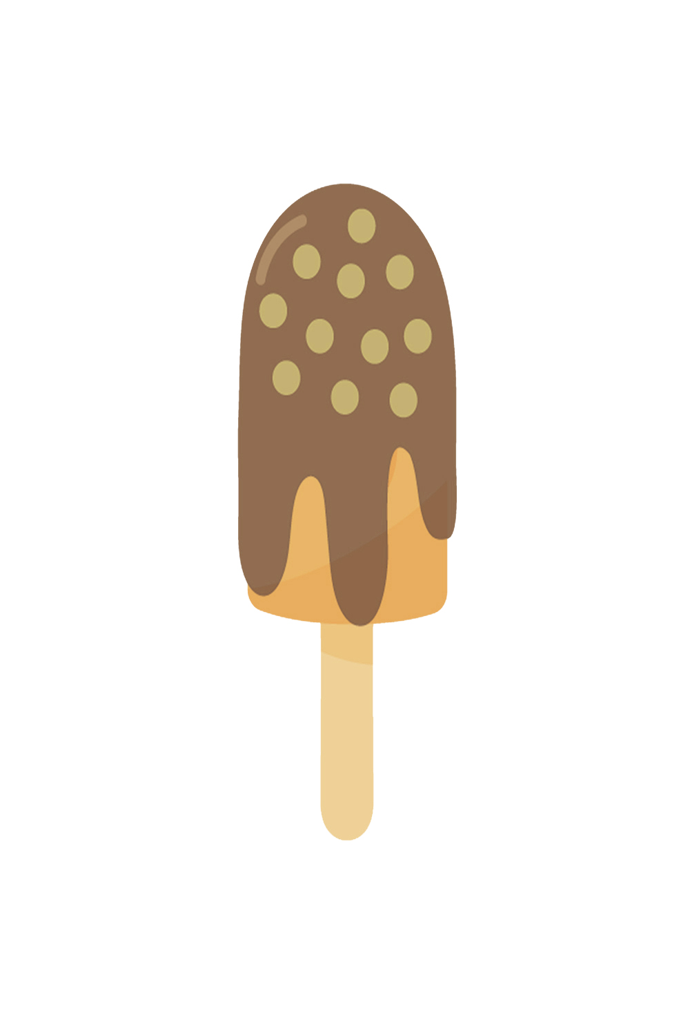 4 Sparkle Ice-cream Stickers SVG pinterest preview image.