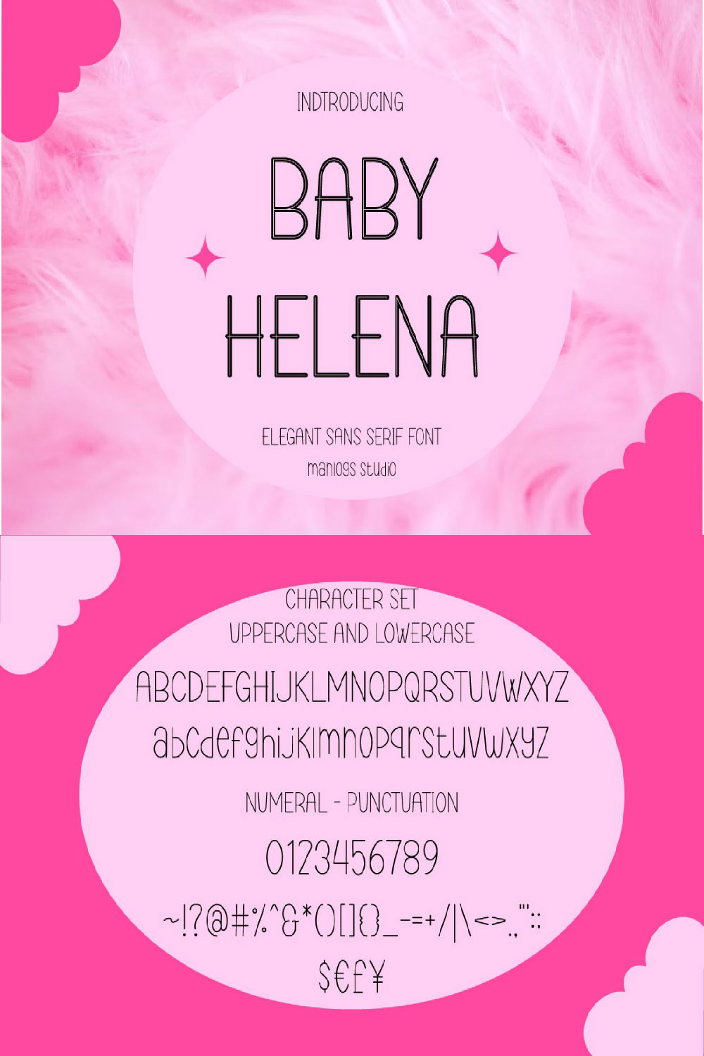 Baby Helena pinterest preview image.