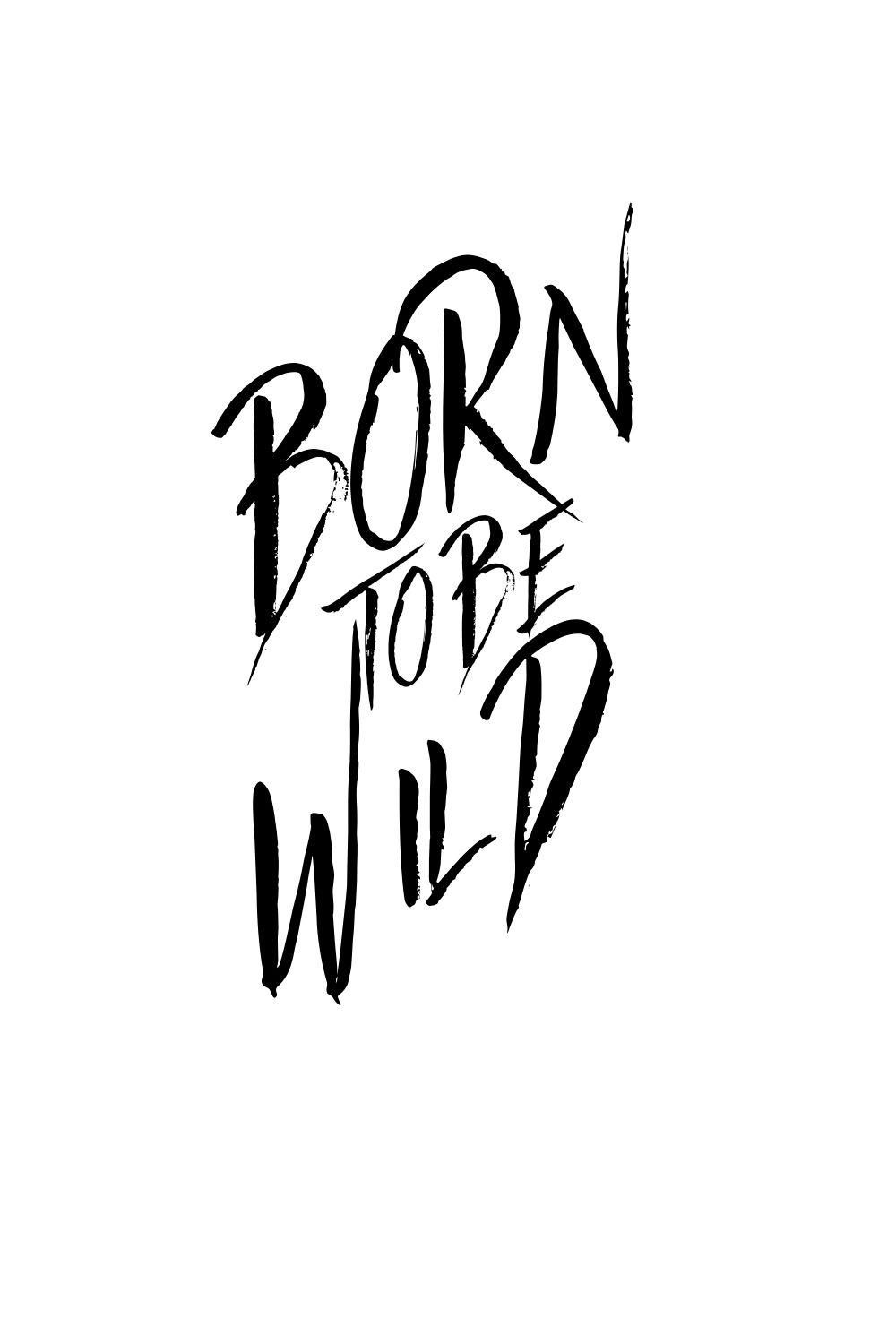 SVG for T Shirt, BORN TO BE WILD SVG, BORN TO BE WILD PNG pinterest preview image.