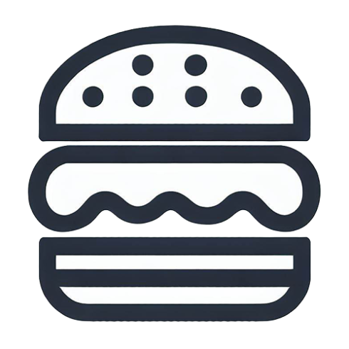 Set Burger Icons - MasterBundles