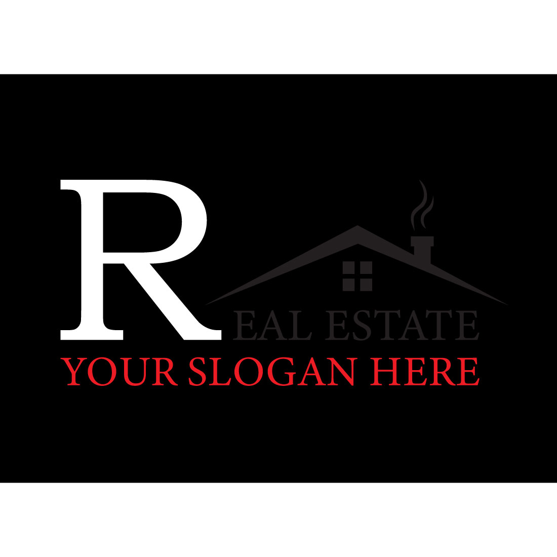 Real estate logo preview image.