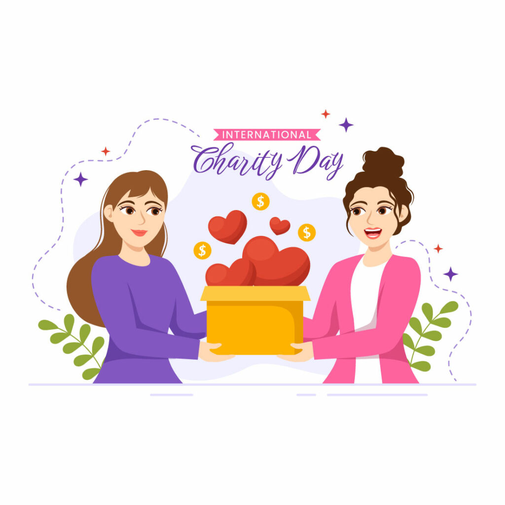 16 International Day of Charity Illustration - MasterBundles