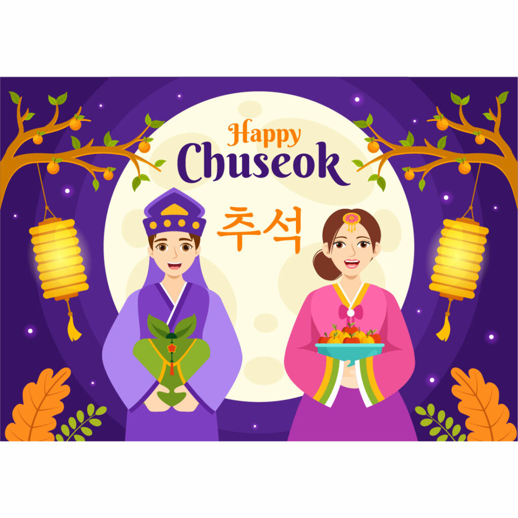 18 Happy Chuseok Day Illustration MasterBundles