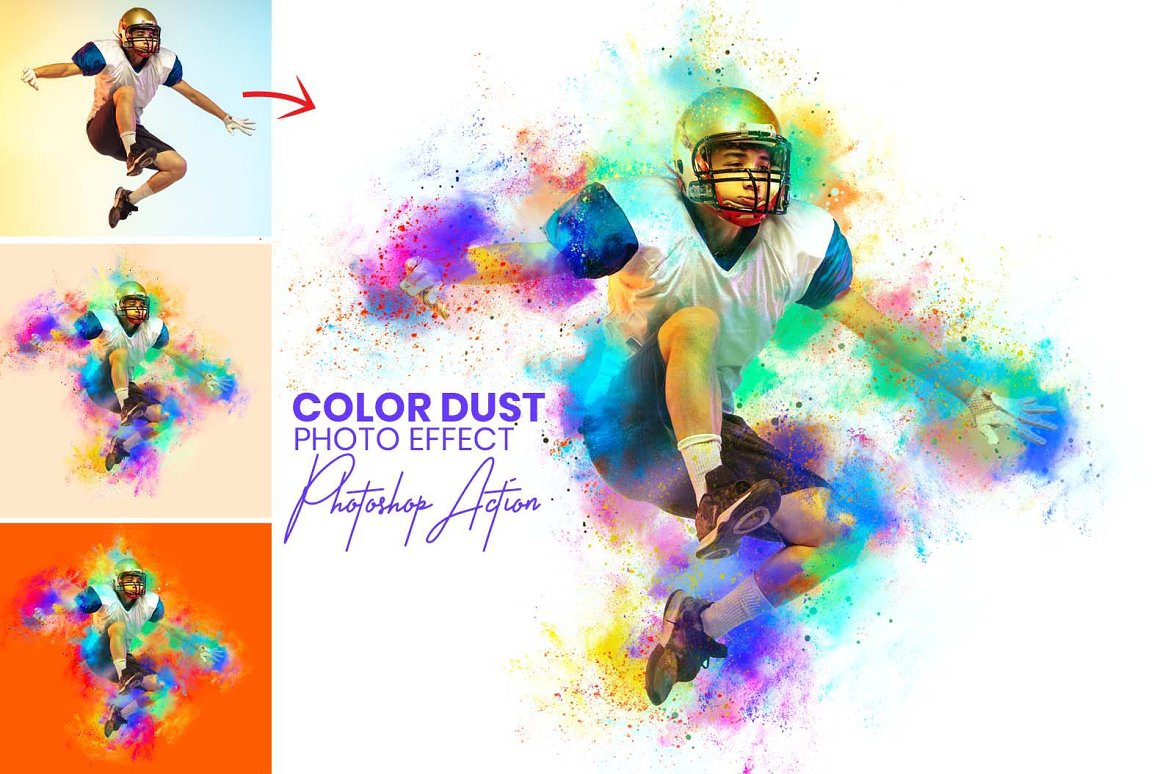 color dust photoshop action 317