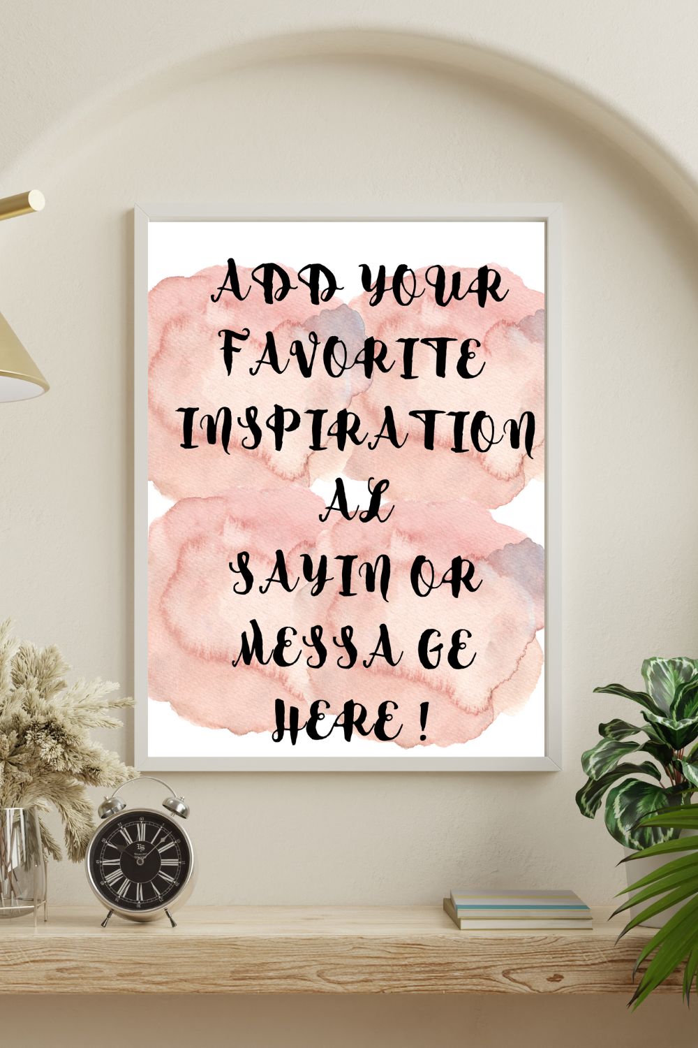 Motivational Quote Wall Art" "Words of Wisdom: Elegant Quote Wall Art Decor" "Positive Vibes Only: Stylish Quote Wall Art Collection" "Dream Big, Live Bold: Modern Typography Quote Wall Art" "Artistic Affirmations: Creative Quote Wall Art Prints" pinterest preview image.
