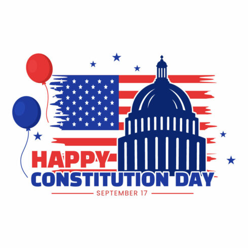 15 Constitution Day United States Illustration cover image.