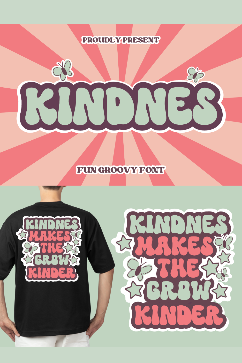 Kindnes pinterest preview image.