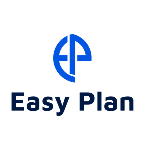 Abstract EP Easy Plan Logo Design Template cover image.