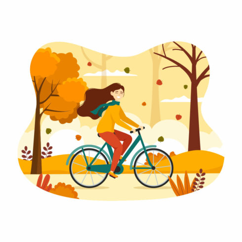 12 Autumn Activity Vector Illustration cover image.