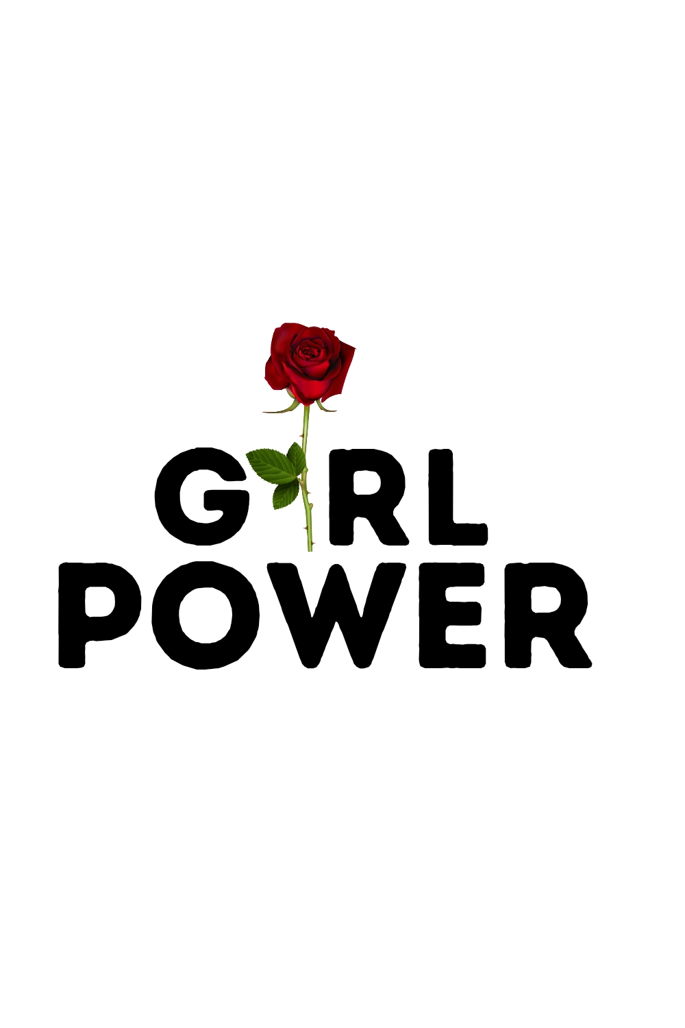 SVG for T Shirt, GIRL POWER SVG, GIRL POWER PNG pinterest preview image.