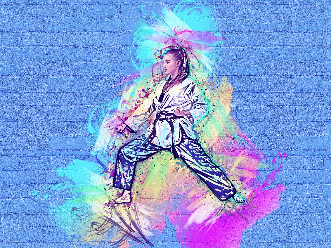 graffiti art photoshop action 05 347