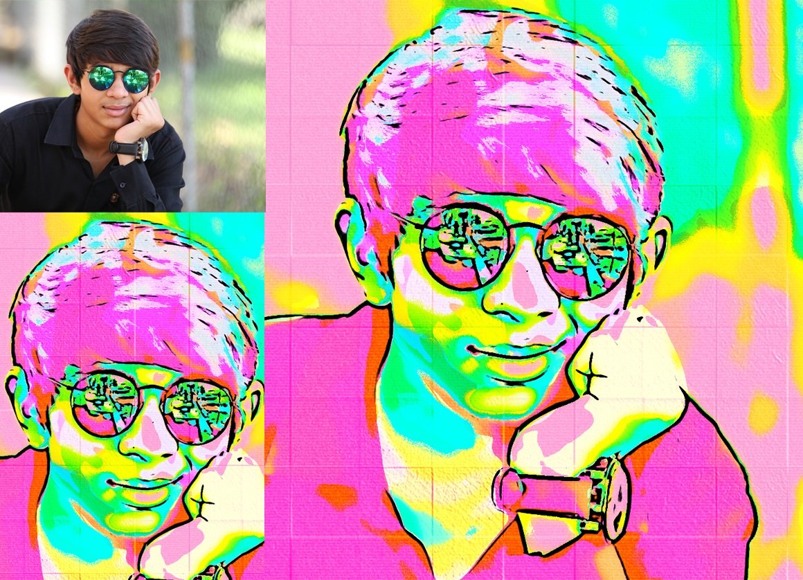 graffity art style photoshop action 5 54