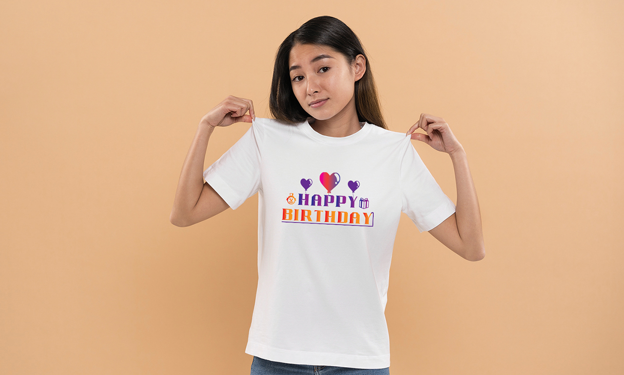 happy birthday t shirt design media 240