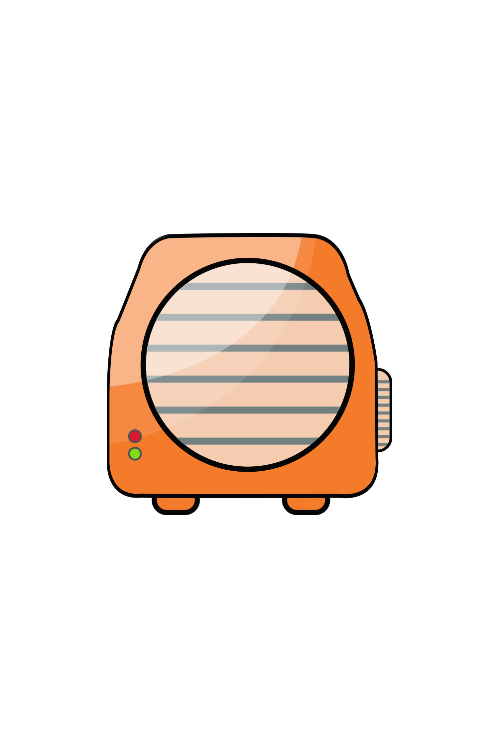 Heater Icon pinterest preview image.