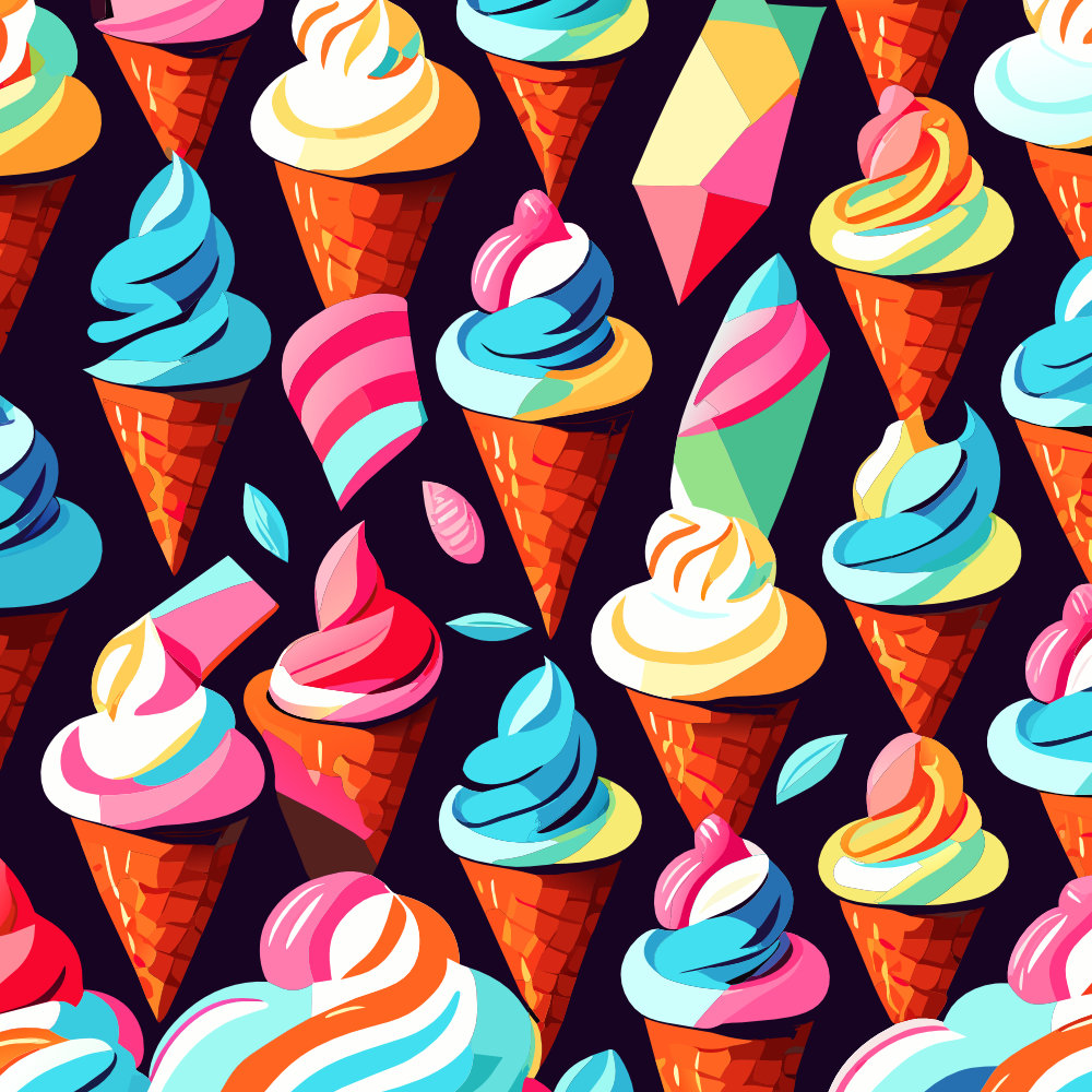 ice cream seamless pattern 5 291