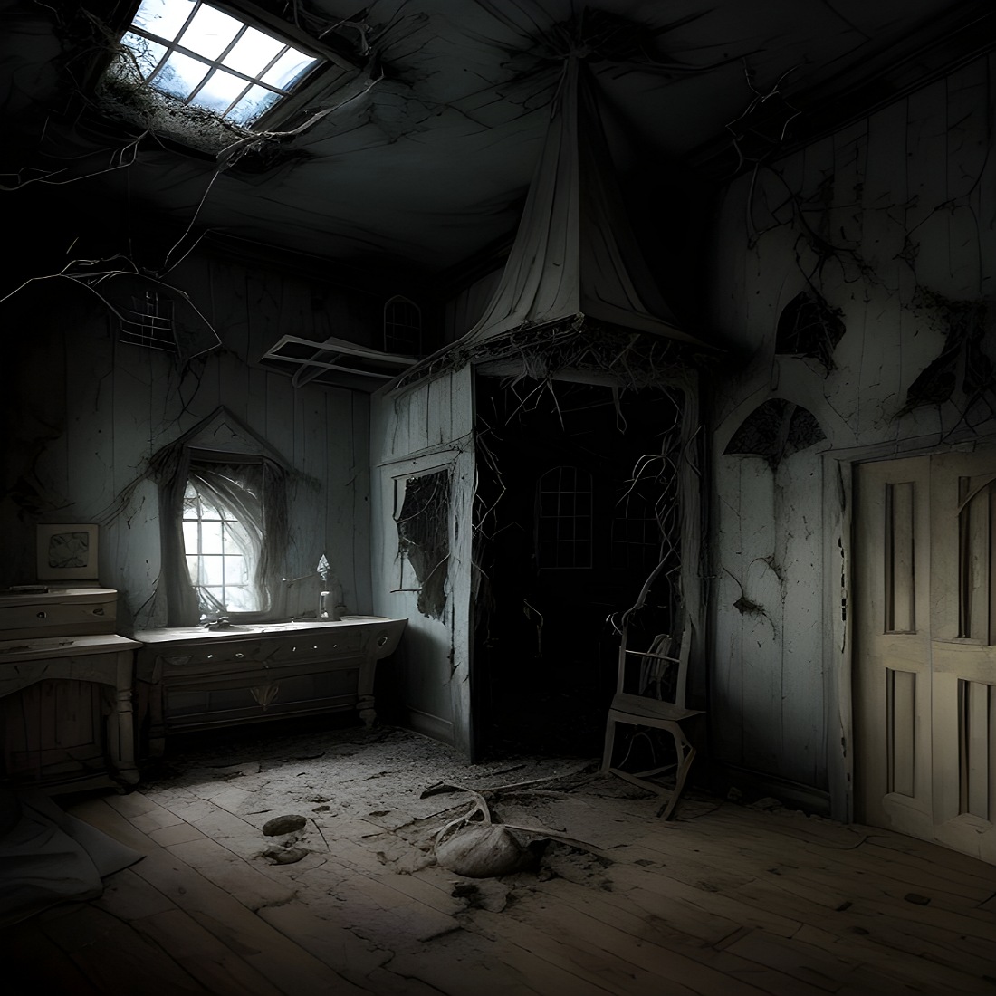 Spooky Hounted House preview image.