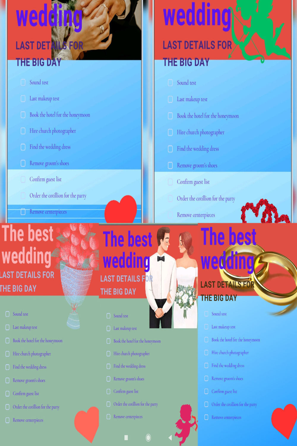 Weeding pinterest preview image.