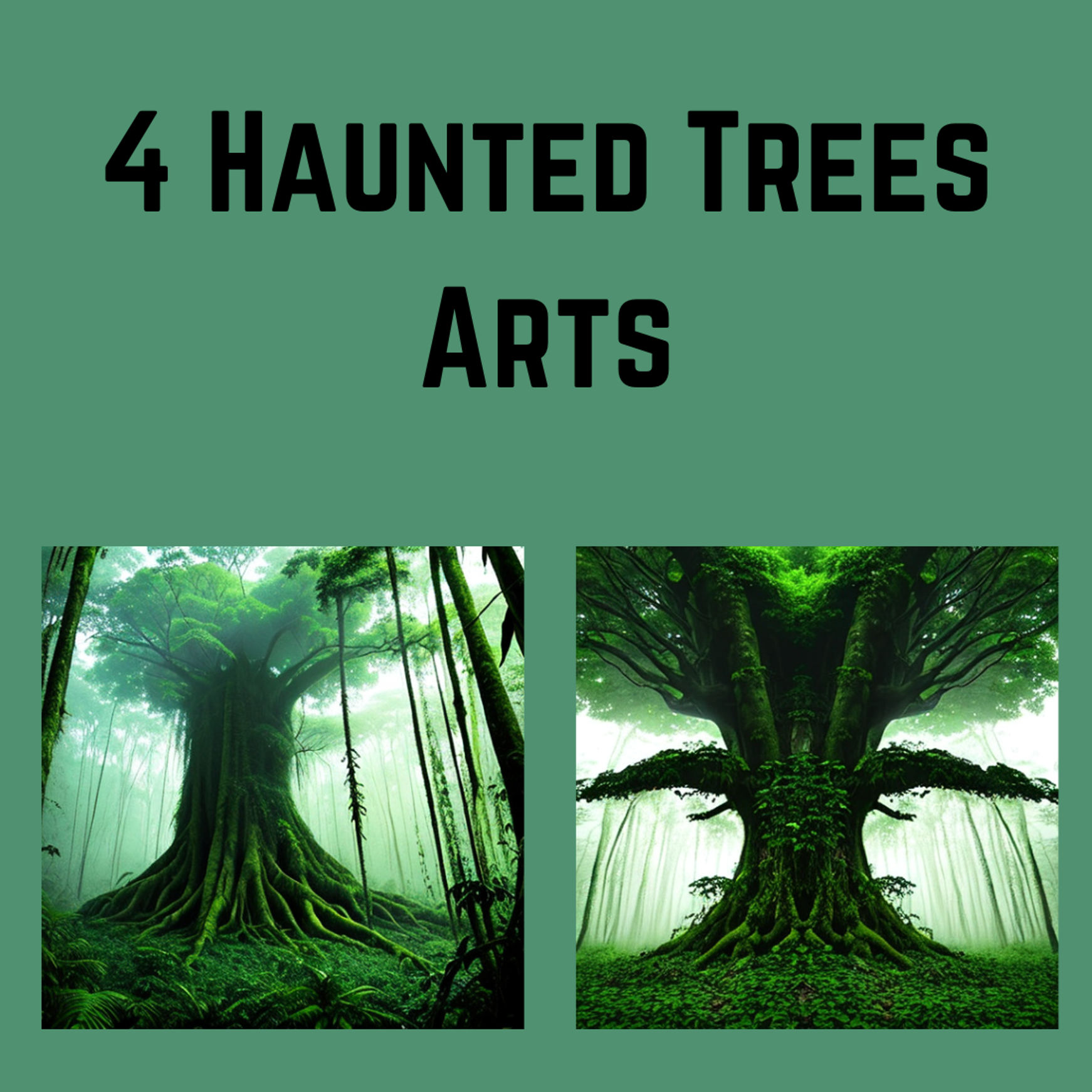 4 Beautiful Haunted Trees | Arts | Amazon Forest preview image.