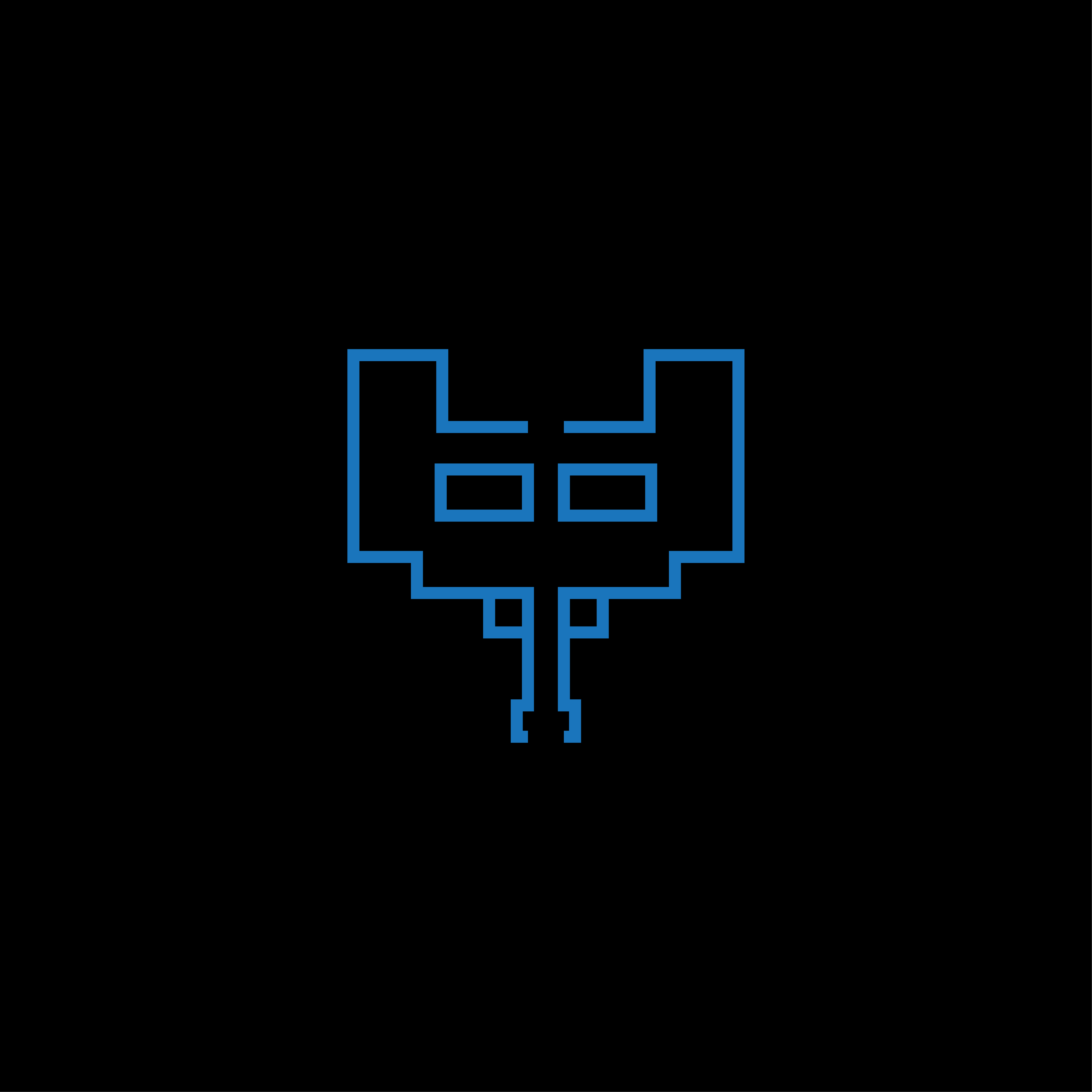 pixel elephant logo preview image.