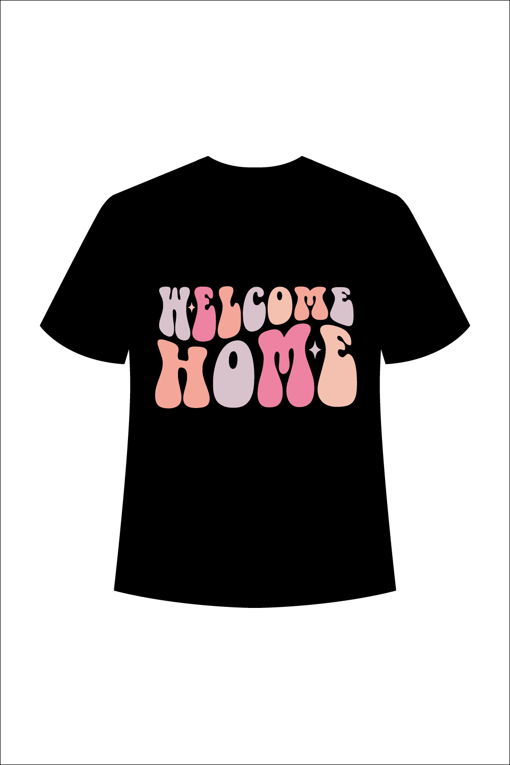 Helloween retro t shirt design pinterest preview image.