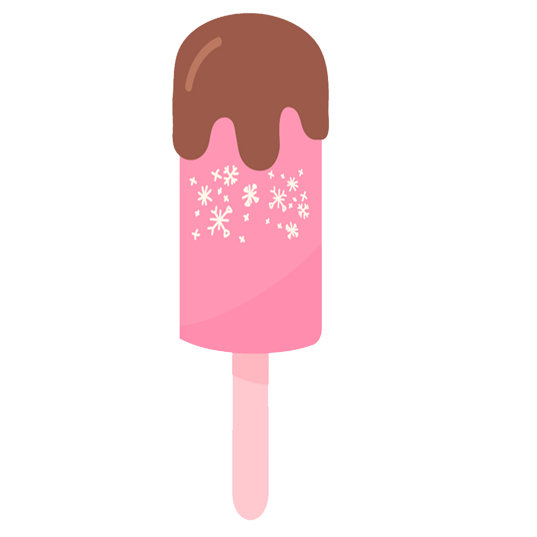 12 Ice Cream Cone Stickers for Print on Demand Projects cover image.