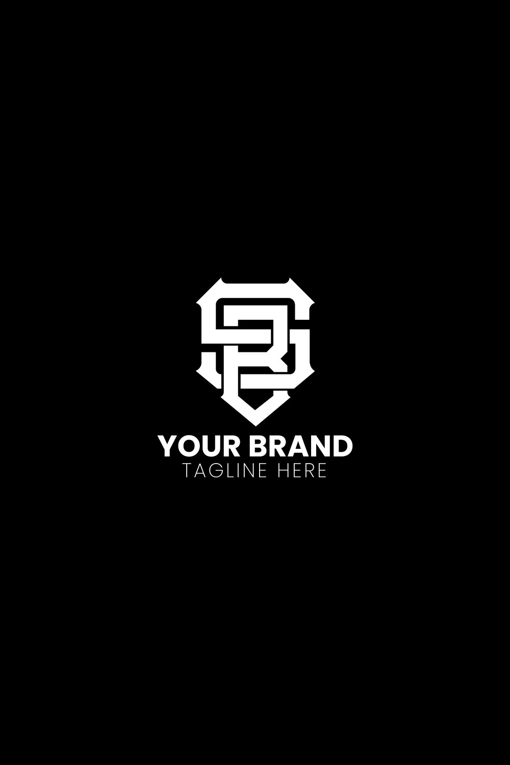 Initial S B logo luxury elegant monogram logo design pinterest preview image.