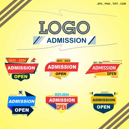 school admission logo cover image.