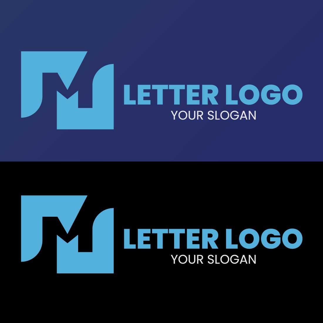 m letter logo 15