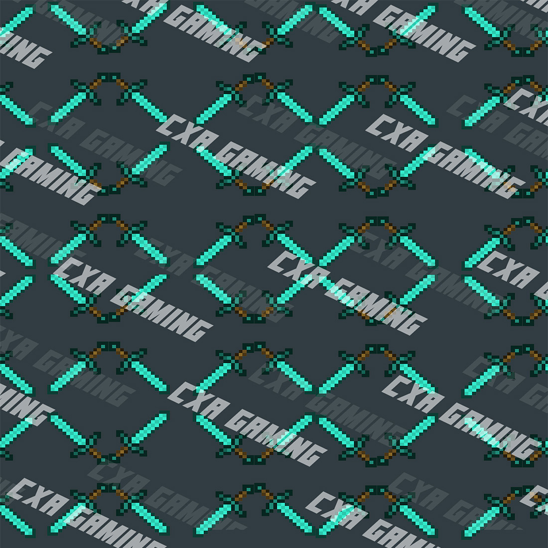 SEAMLESS PATTERNS FOR GIFT WRAPING & ROOM DECOR , MINECRAFT SEAMLESS PATTERS , GAMING preview image.