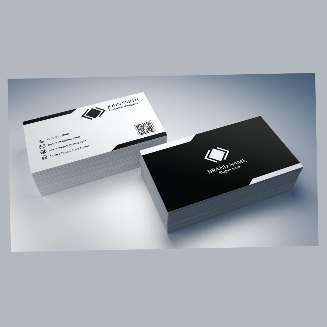 minimal business card 2 398