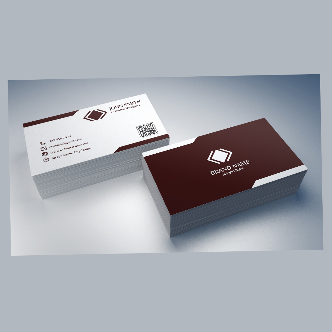 minimal business card 4 406