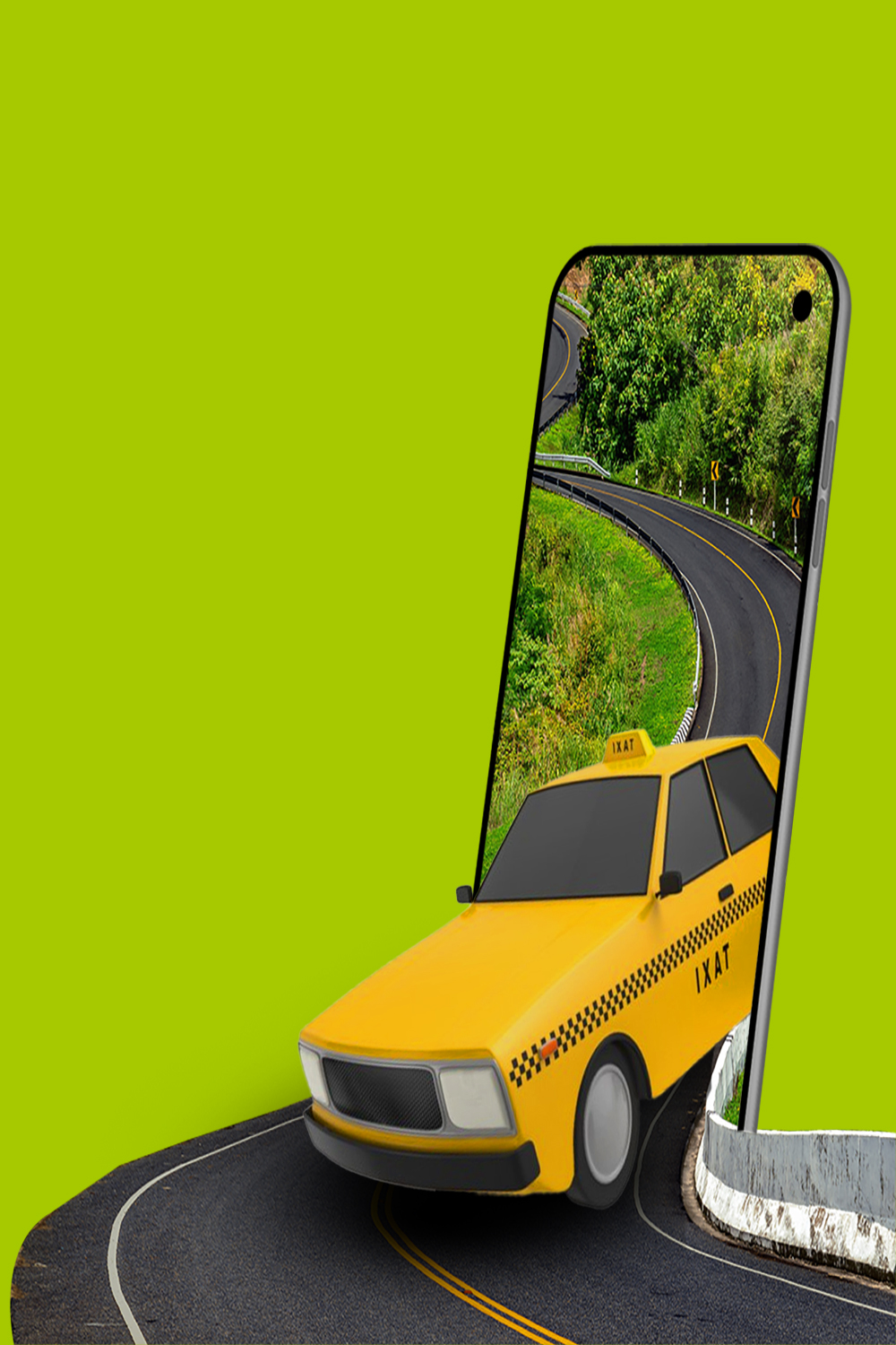 MOBILE CAR SOCIAL MEDIA POSTER DESIGN pinterest preview image.