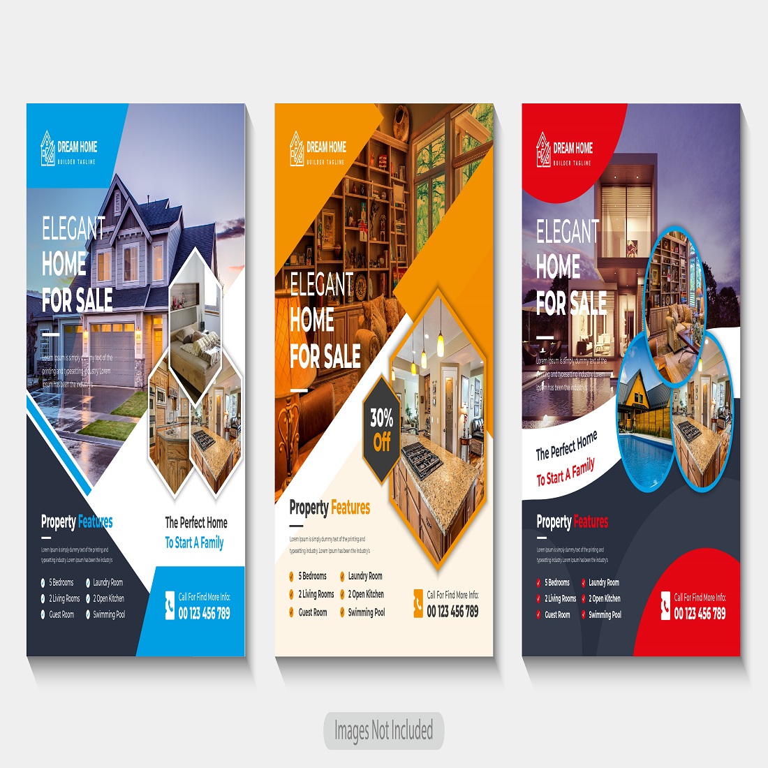 modern creative real estate social media post template set social media post template design.jp 685