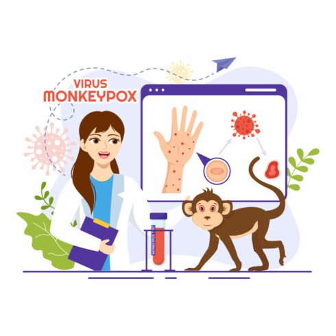 12 Monkeypox Outbreak Illustration cover image.