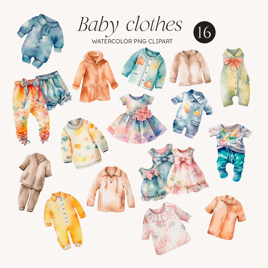 Baby clothes preview image.