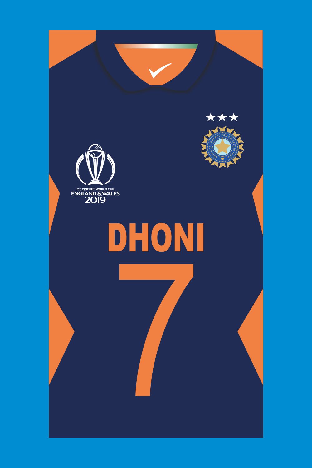 INIDAN CRICKET TEAM JERSEY MOBILE COVER DESIGN FOR ALL BRAND OF MOBILE EASY TO EDIT pinterest preview image.