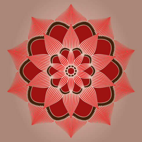 Ornamental Circle Mandala Design for Paper Cutting and Background cover image.