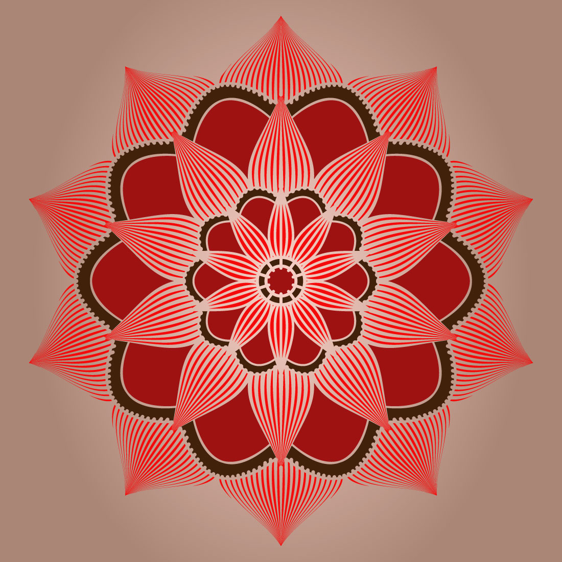 Ornamental Circle Mandala Design for Paper Cutting and Background cover image.