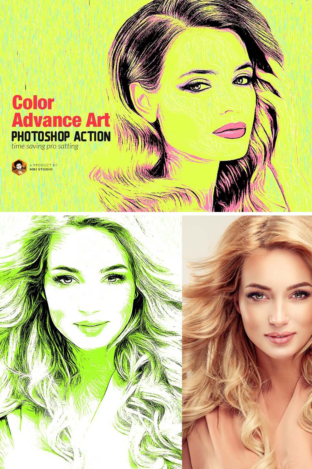 Color Advance Art pinterest preview image.