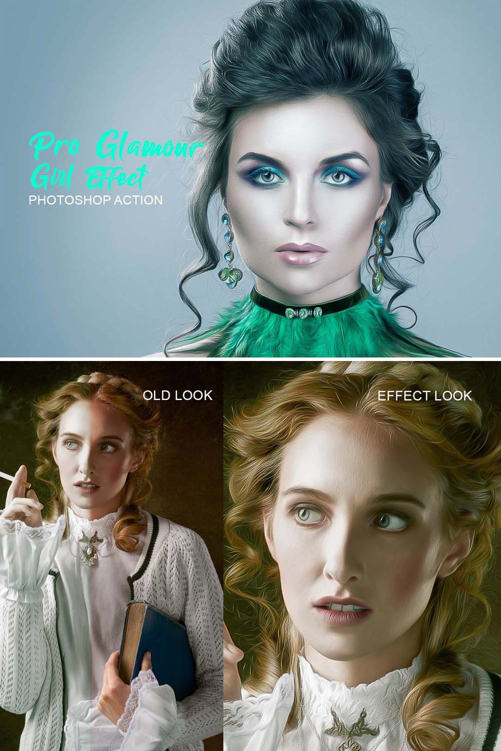 Pro Glamour Girl Effect pinterest preview image.