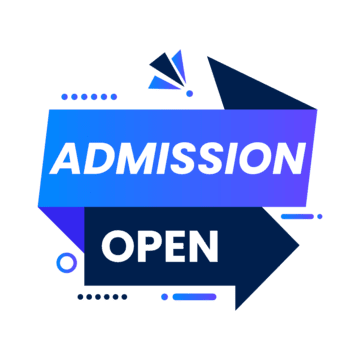 pngtree transparent admission open banner vector abstract shape school college coaching png image 6220100 349