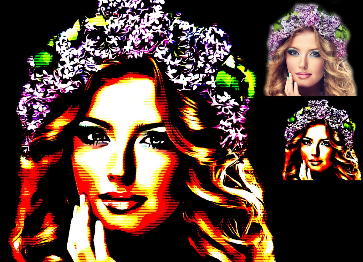 pop art effect photoshop action 9 838