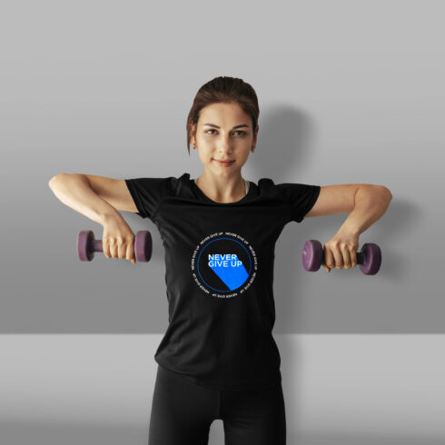 Sports T-Shirt, Gym T-Shirt, T-Shirt design, T-Shirt graphics cover image.